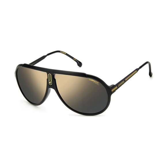 NEW AVIATOR CARRERA ENDURANCE65/N 0003JO MEN SUNGLASSES CARRERA BLACK EYEWEAR - Picture 1 of 3